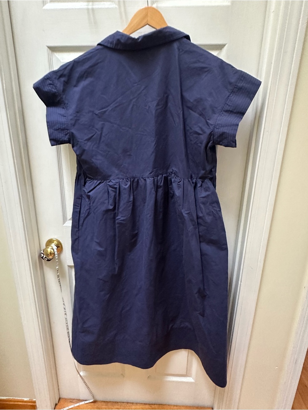 Tuckernuck Navy Chloe Dress Short-Sleeve Shirt Dress blue XL - Picture 8 of 8